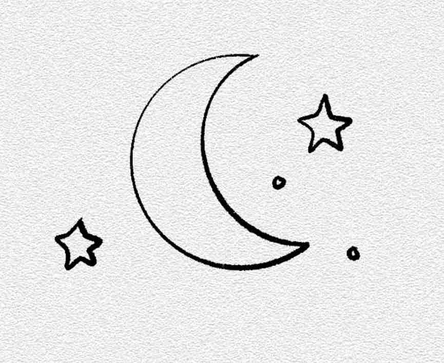 Mini Crescent Moon