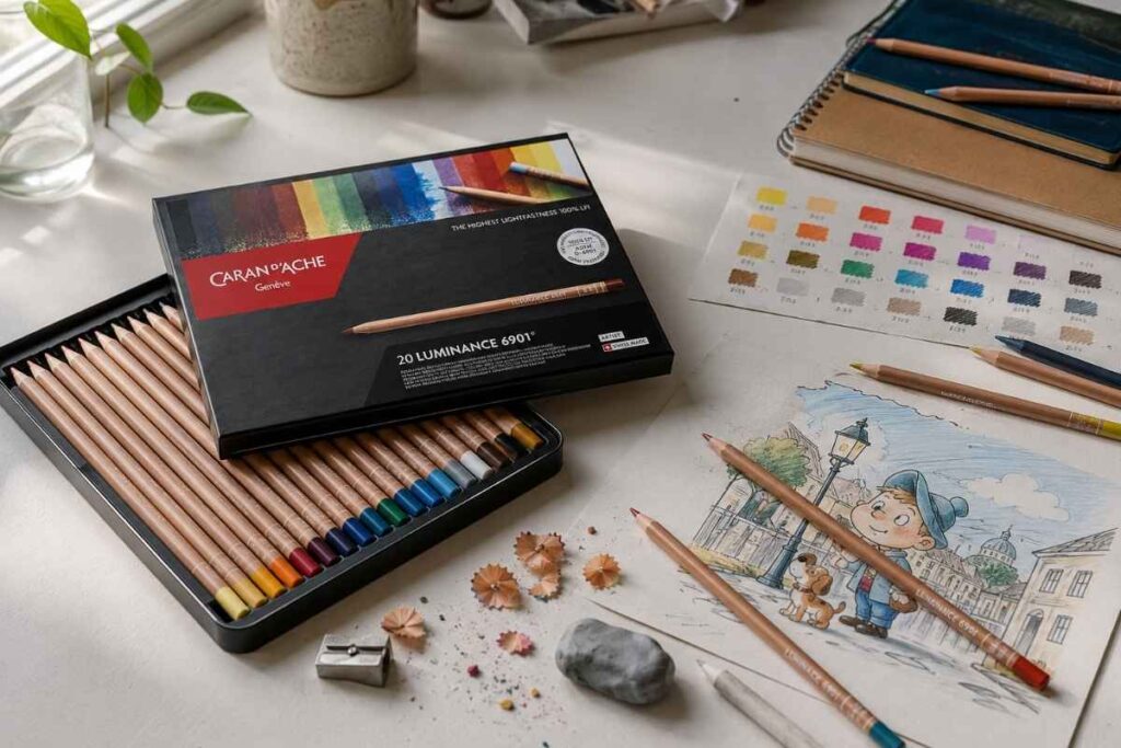 Caran d'Ache Luminance 6901 Colored Pencils