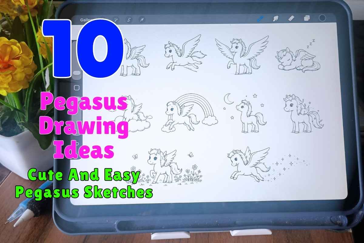 10 Pegasus Drawing Ideas Cute and Easy Pegasus Sketches