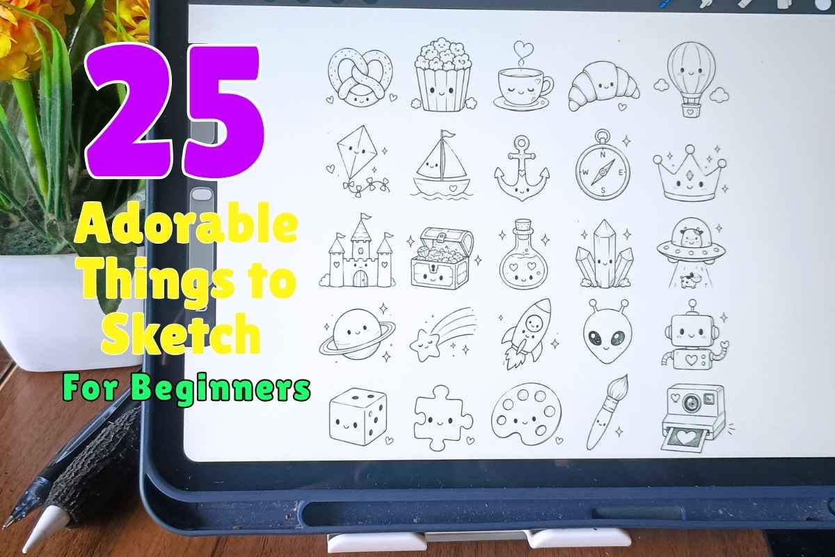 25 Adorable Things to Sketch for Beginners