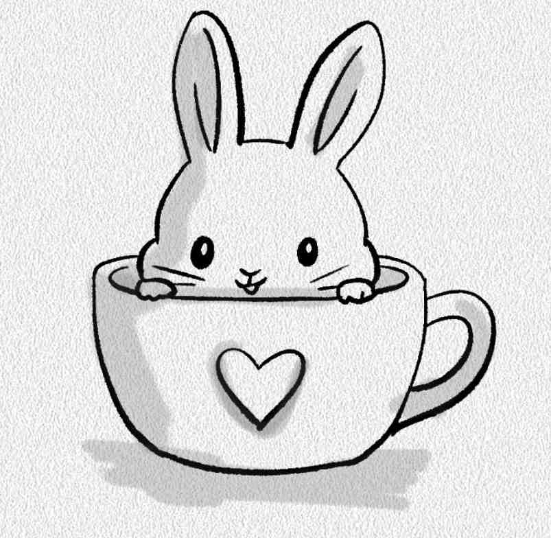 Bunny in a Cup