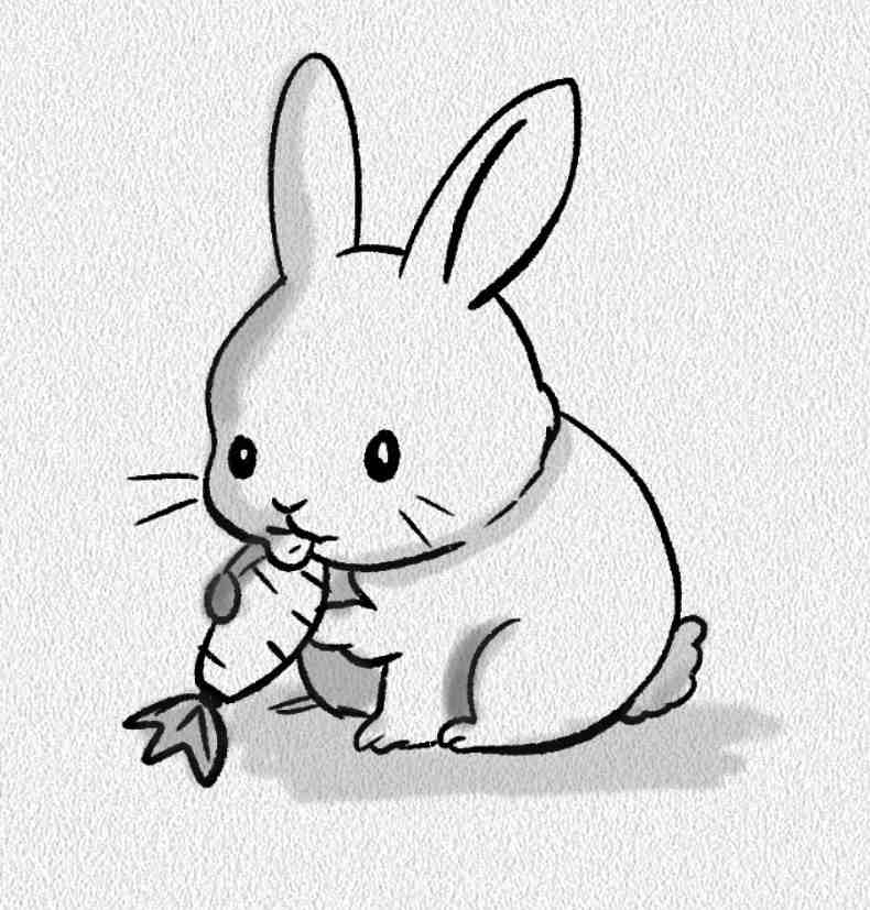 Carrot Lover Bunny