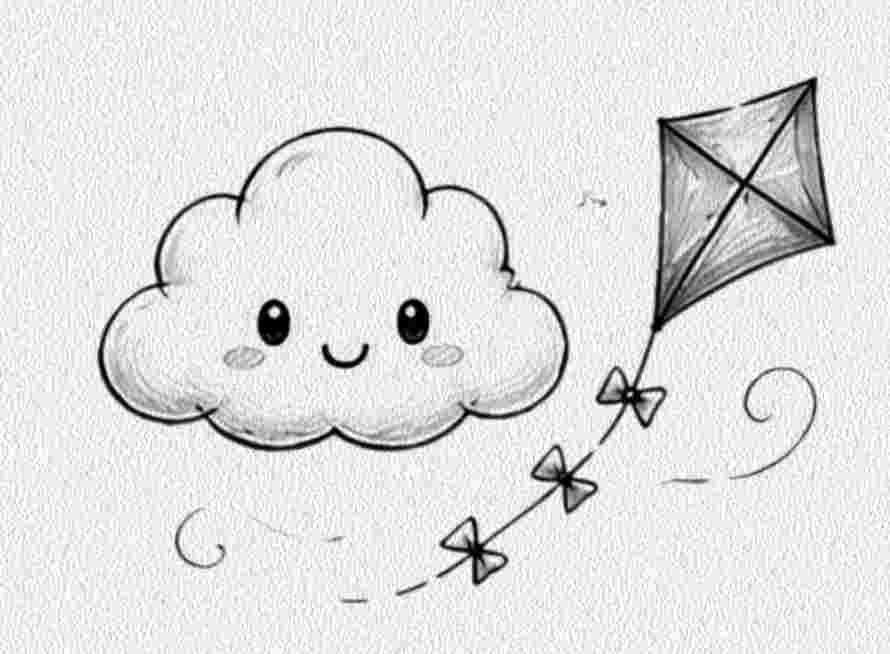 Cloud with a Kite