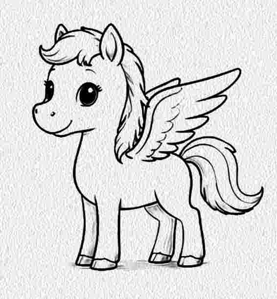 Cute Pegasus