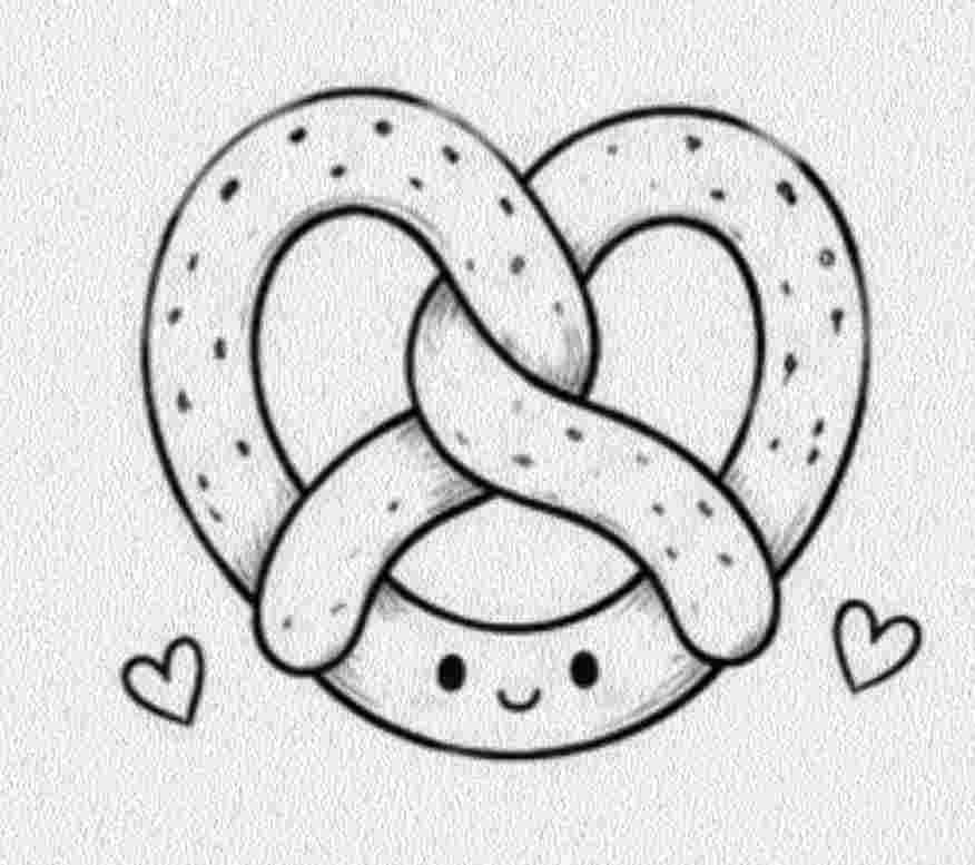 Cute Pretzel
