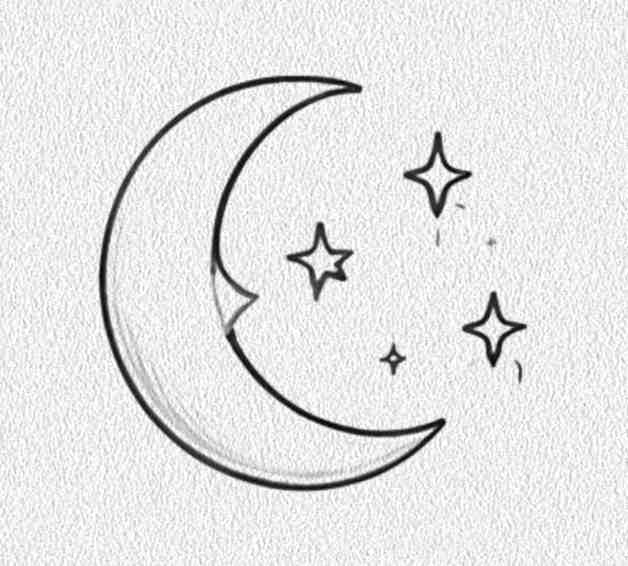 Moon and Stars