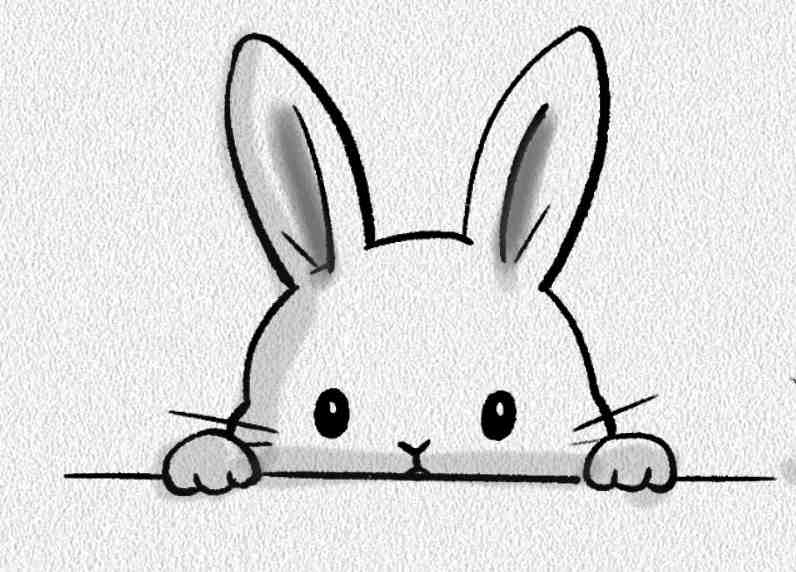 Peeking Bunny