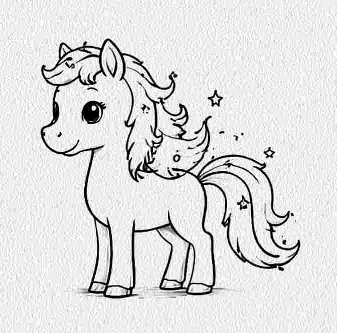 Pegasus with a Starry Mane