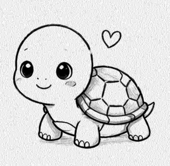 Tiny Baby Turtle