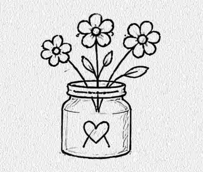 Tiny Flower Jar