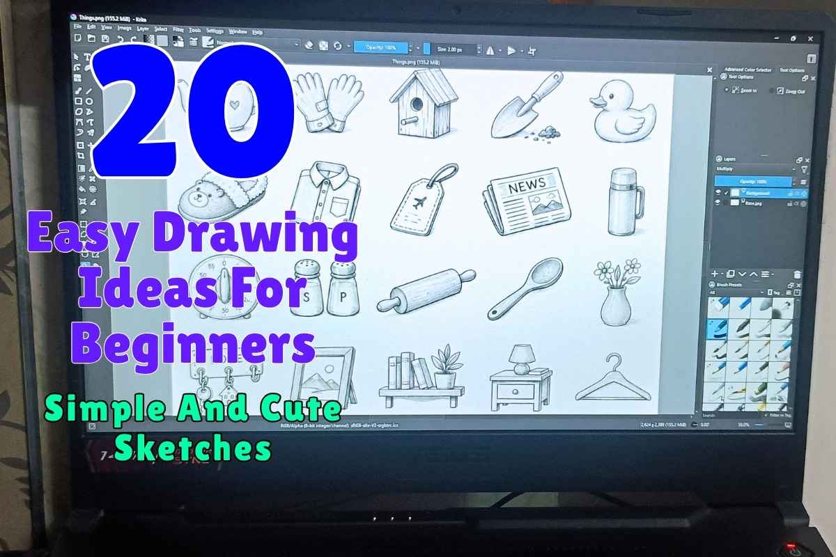 20 Easy Drawing Ideas for Beginners Simple and Cute Sketches