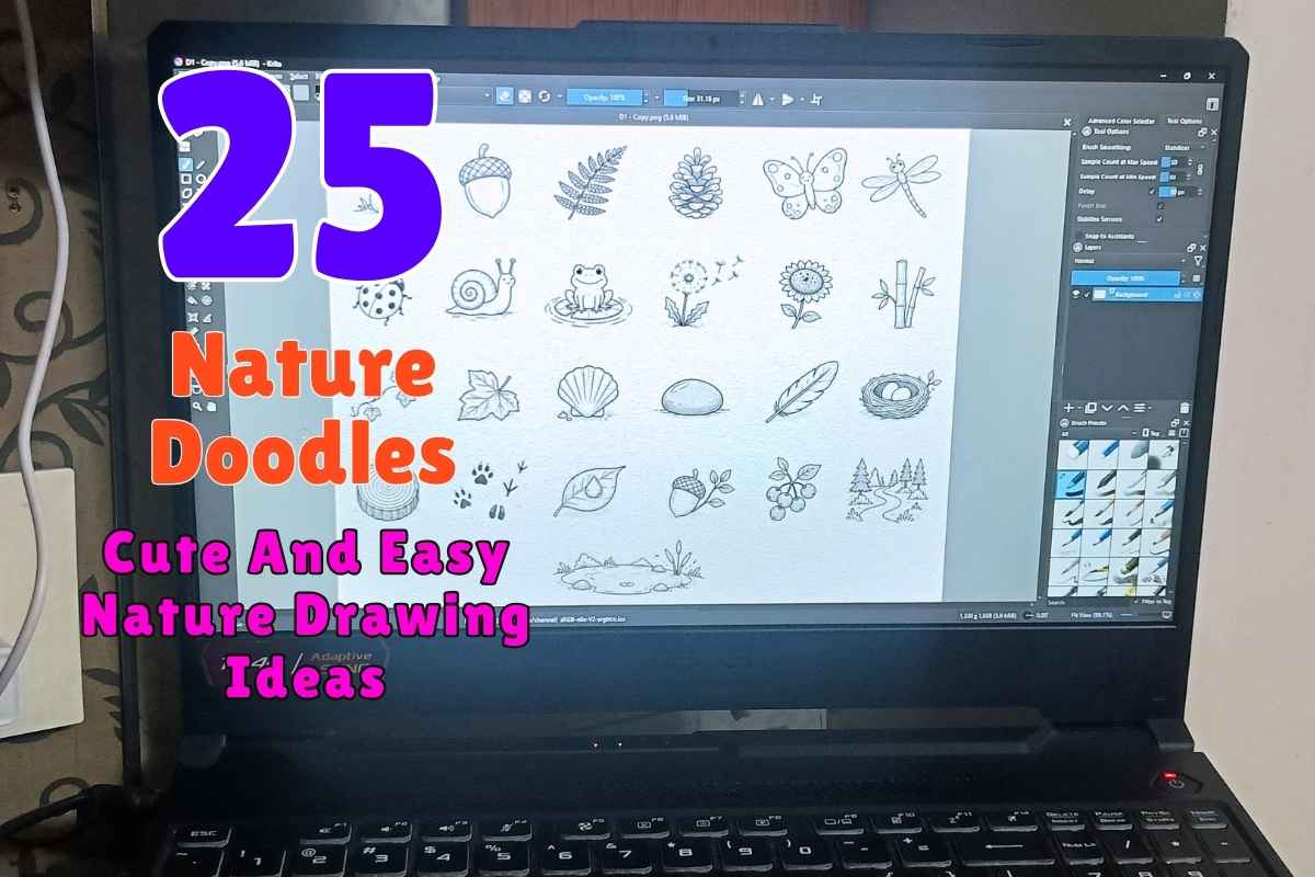 25 Nature Doodles Cute and Easy Nature Drawing Ideas