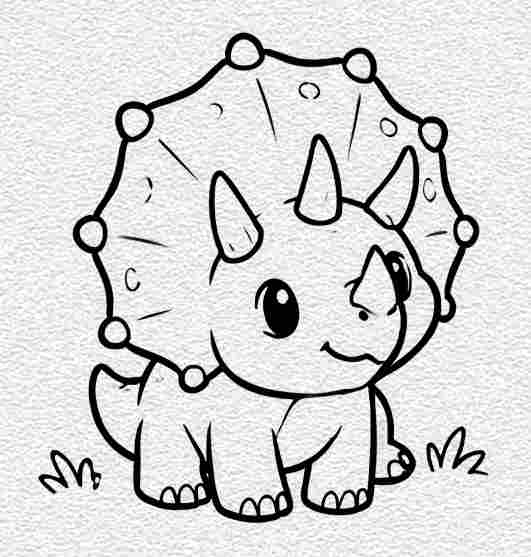 Baby Triceratops