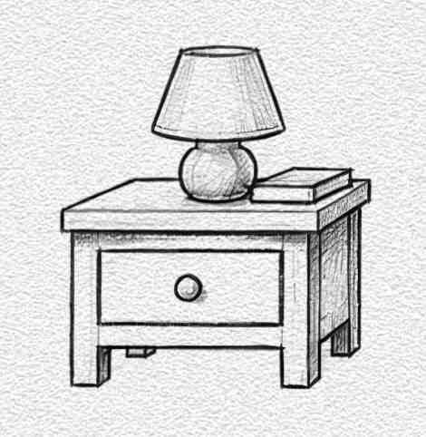 Bedside Nightstand