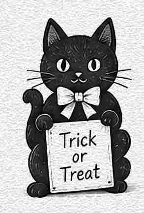 Black Cat Door Decoration