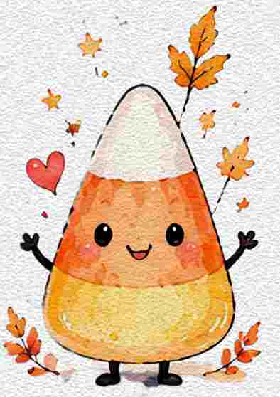 Candy Corn Character