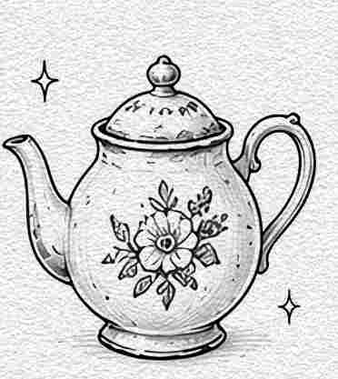Ceramic Teapot