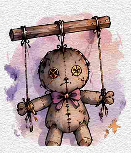 Creepy Puppet Doodle