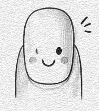 Cute Smiling Nail