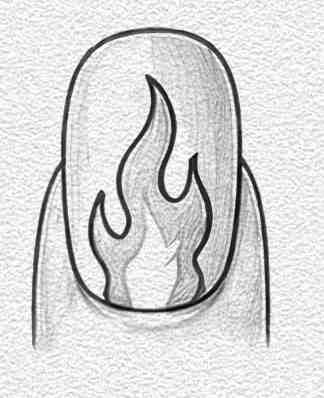 Flame Nail