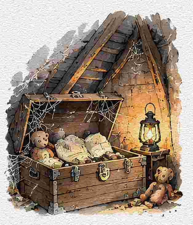 Forgotten Attic Chest