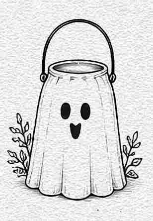Glowing Ghost Lantern