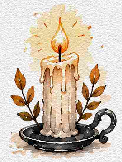 Halloween Candle