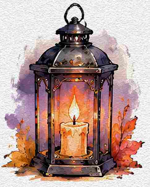 Halloween Lantern Doodle