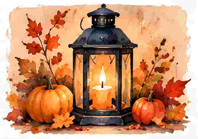 Halloween Lantern Glow