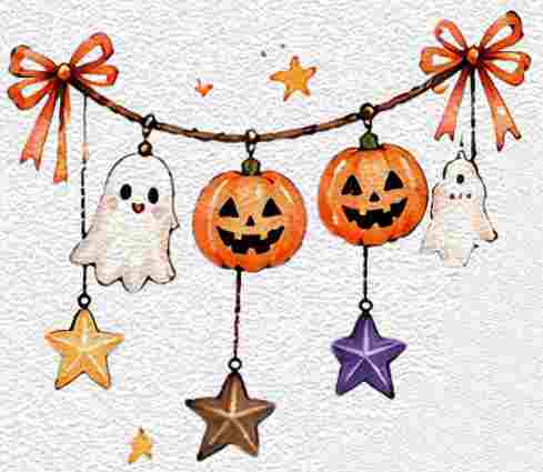 Halloween Party Garland