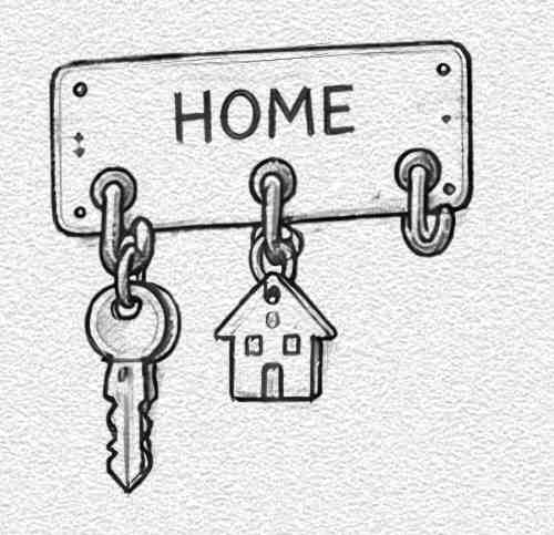 Hanging Key Holder