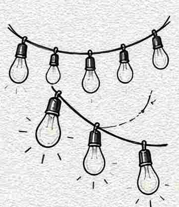 Hanging String Lights