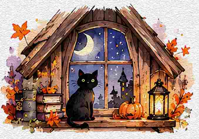 Haunted Attic Window
