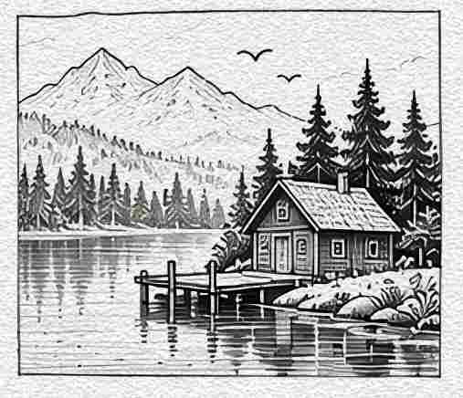 Lakeside Cabin