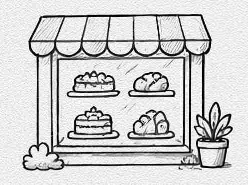 Little Bakery Window