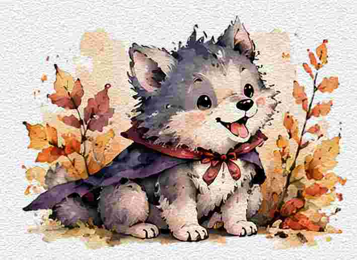 Little Werewolf Puppy