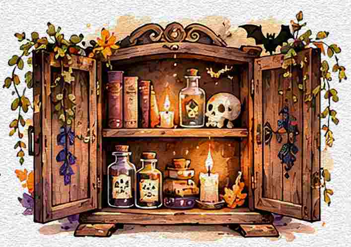 Magical Spell Cabinet