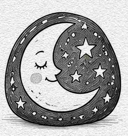 Moon and Stars Rock