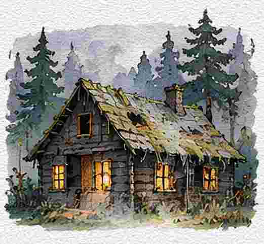 Mysterious Abandoned Cabin