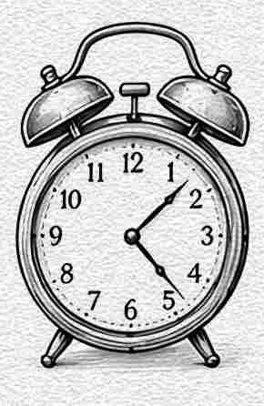 Old-Fashioned Alarm Clock