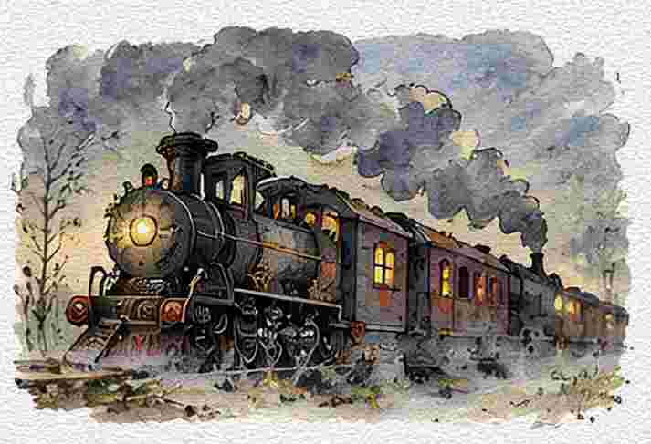 Old Haunted Train
