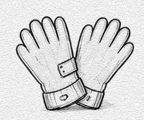 Pair of Rain Gloves