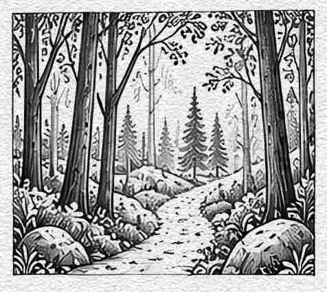 Quiet Forest Path