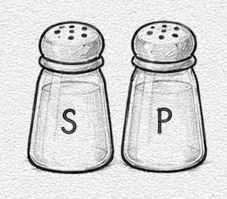 Salt and Pepper Shakers