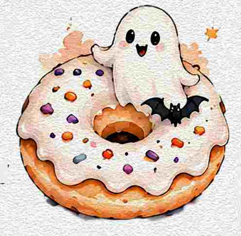 Spooky Donut