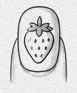 Strawberry Nail