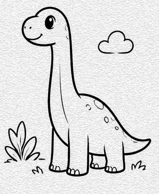 Tiny Brachiosaurus
