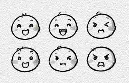 Tiny Faces with Different Expressions