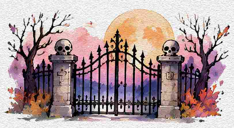 Tiny Graveyard Gate