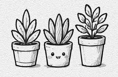 Tiny Potted Succulents